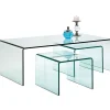KARE Design Tables Basses|Table Basse Clear Club (Set De 3)