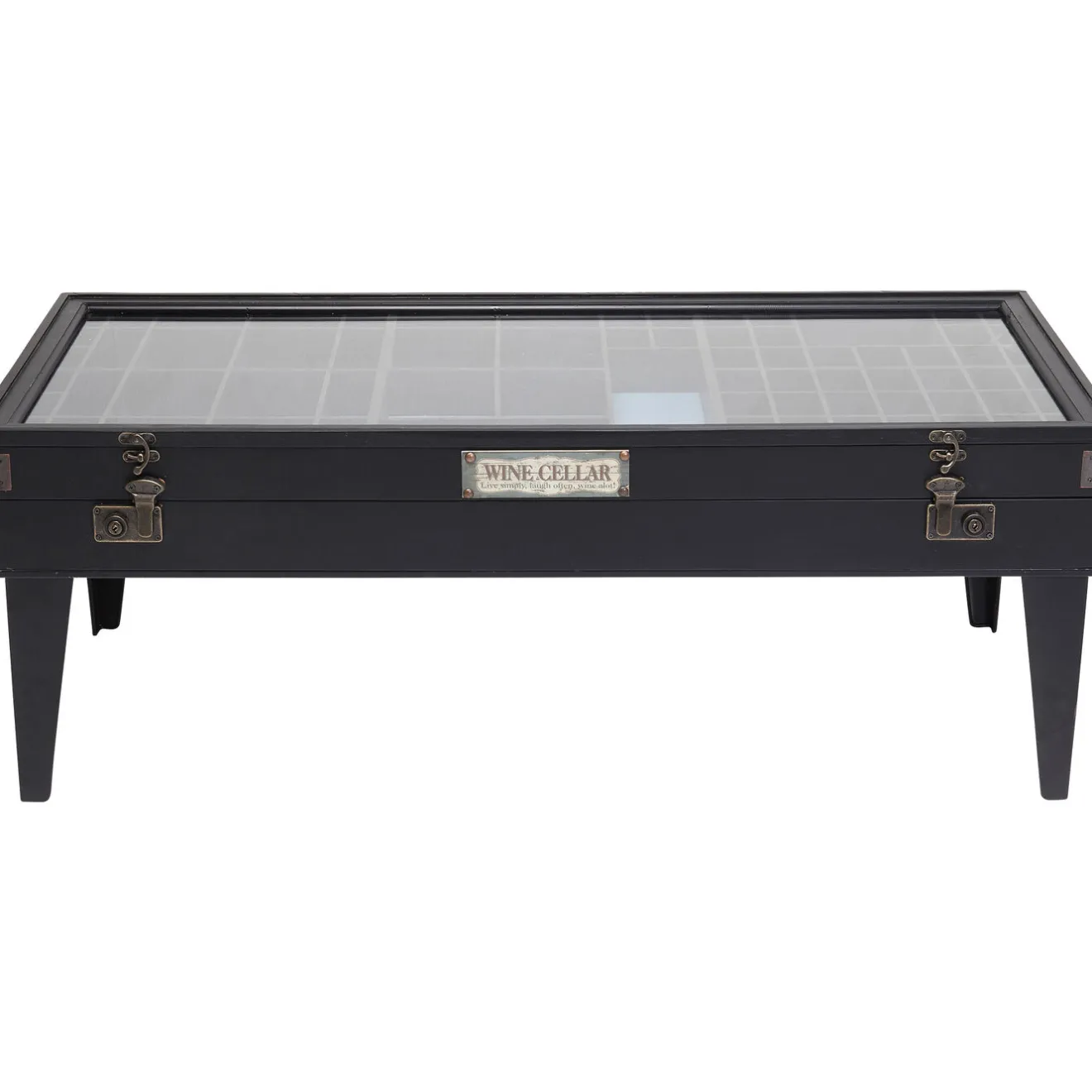 KARE Design Tables Basses|Table Basse Collector Noir 122X55Cm