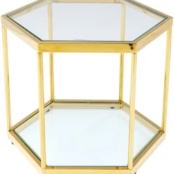 KARE Design Tables Basses|Table Basse Comb Dore 45