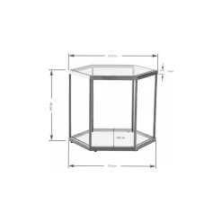 KARE Design Tables Basses|Table Basse Comb Dore 45