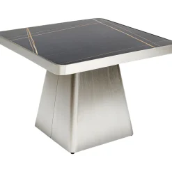 KARE Design Tables Basses|Table Basse Miler Argente 80X80Cm