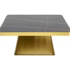 KARE Design Tables Basses|Table Basse Miler Dore 80X80Cm