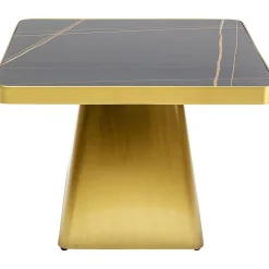 KARE Design Tables Basses|Table Basse Miler Dore 80X80Cm