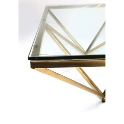 KARE Design Tables Basses|Table Basse Network Doree 105X105Cm