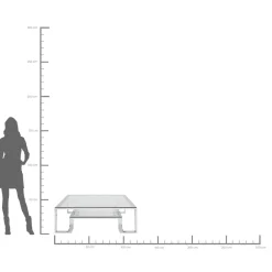 KARE Design Tables Basses|Table Basse Silver Rush 120X120Cm