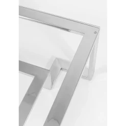 KARE Design Tables Basses|Table Basse Silver Rush 120X120Cm