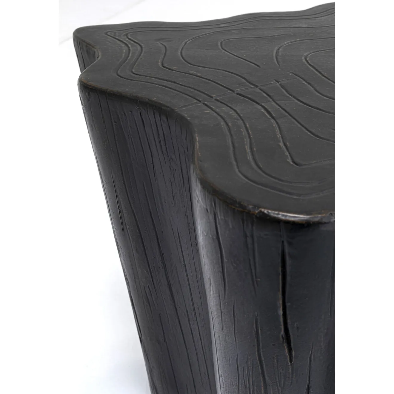 KARE Design Tables Basses|Table Basse Tree Stump Noir 119X68Cm