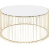KARE Design Tables Basses|Table Basse Wire Uno Laiton O80Cm
