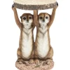 KARE Design Tables D'Appoint|Table D Appoint Animal Meerkat Sisters O33Cm