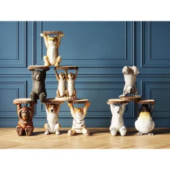 KARE Design Tables D'Appoint|Table D Appoint Animal Meerkat Sisters O33Cm