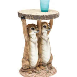 KARE Design Tables D'Appoint|Table D Appoint Animal Meerkat Sisters O33Cm