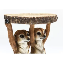 KARE Design Tables D'Appoint|Table D Appoint Animal Meerkat Sisters O33Cm