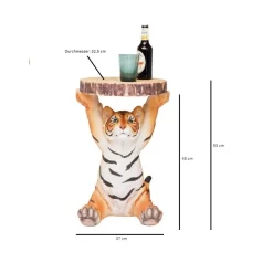 KARE Design Tables D'Appoint|Table D Appoint Animal Tigre O35Cm