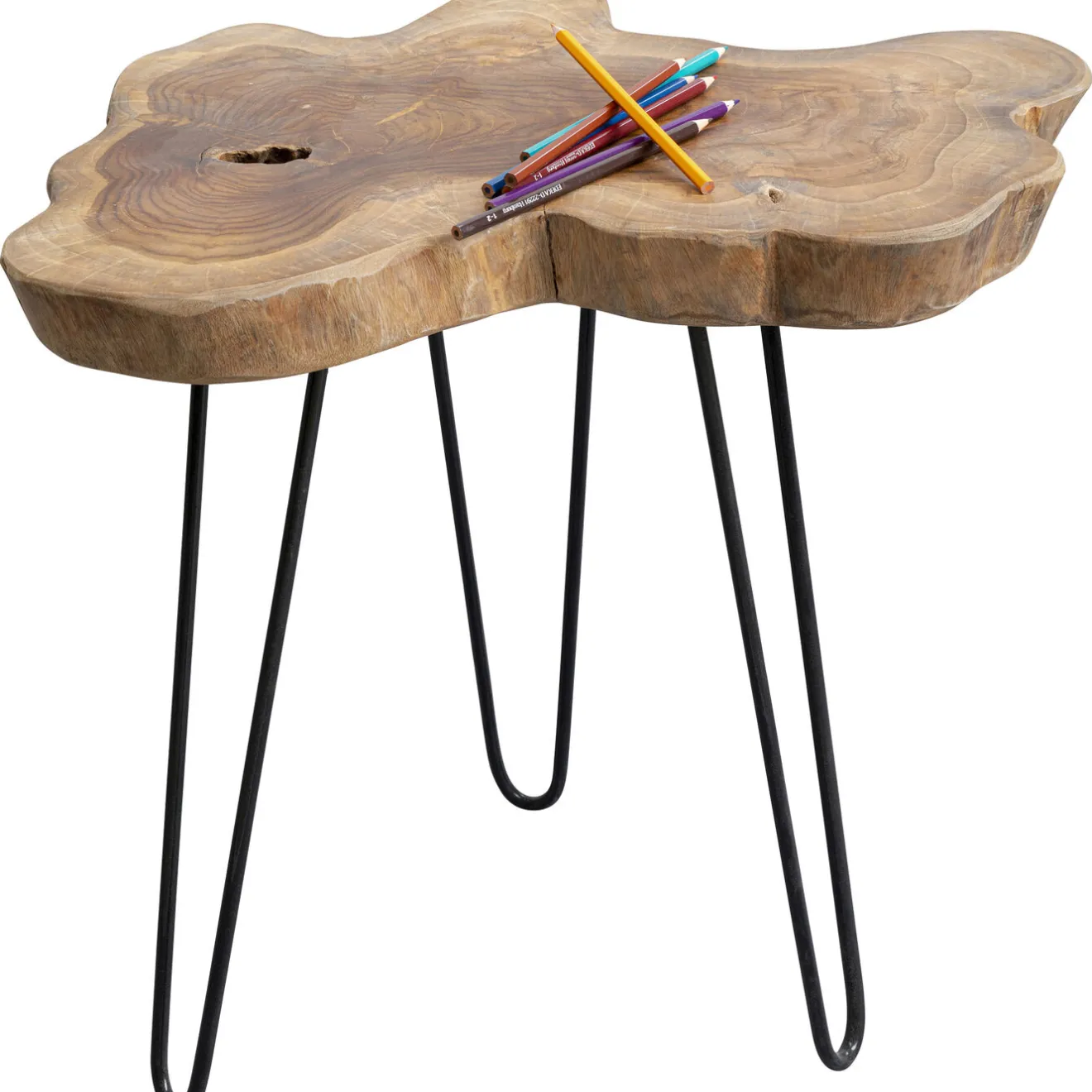 KARE Design Tables D'Appoint|Table D Appoint Aspen Nature 50X50Cm