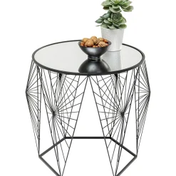 KARE Design Tables D'Appoint|Table D Appoint Cobweb Noir (2/Set)