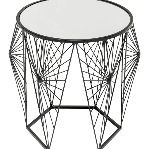 KARE Design Tables D'Appoint|Table D Appoint Cobweb Noir (2/Set)
