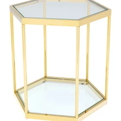 KARE Design Tables D'Appoint|Table D Appoint Comb Dore 55