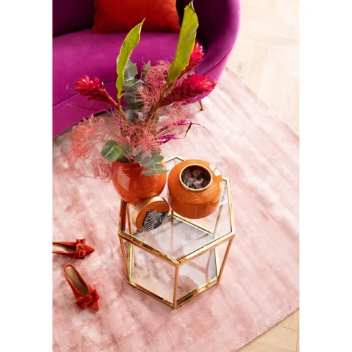 KARE Design Tables D'Appoint|Table D Appoint Comb Dore 55