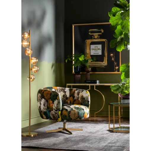 KARE Design Tables D'Appoint|Table D Appoint Comb Dore 55