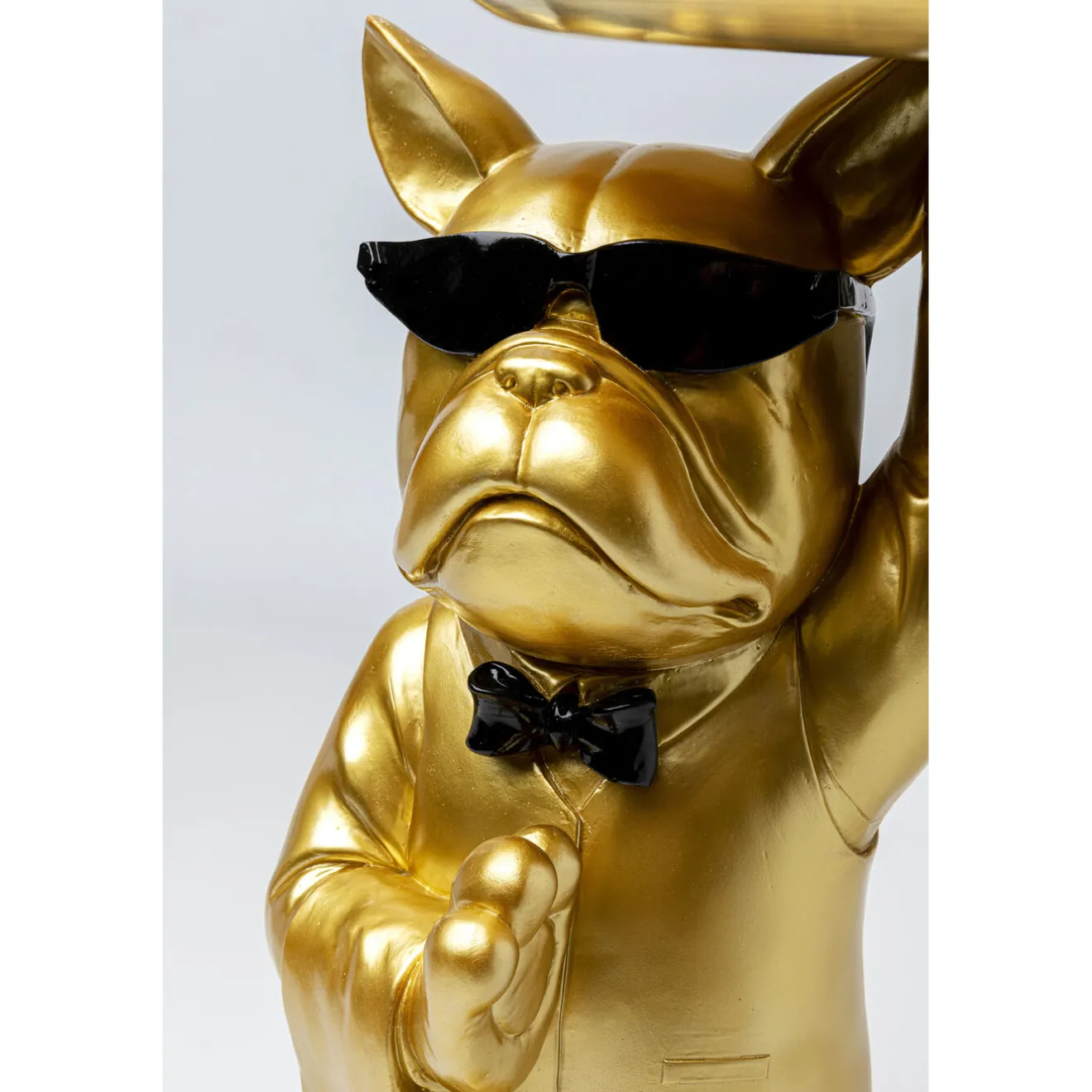 KARE Design Tables D'Appoint|Table D Appoint Cool Bulldog Tray Dore 34X55Cm