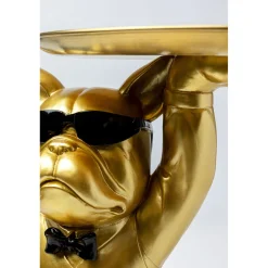 KARE Design Tables D'Appoint|Table D Appoint Cool Bulldog Tray Dore 34X55Cm
