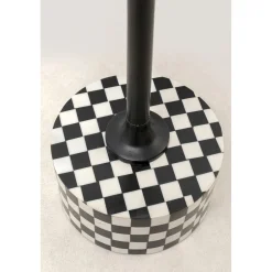 KARE Design Tables D'Appoint|Table D Appoint Domero Chess Noir Blanc O25Cm