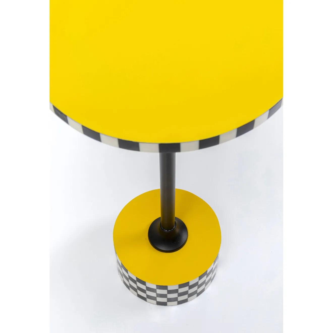 KARE Design Tables D'Appoint|Table D Appoint Domero Checkers Jaune O25Cm