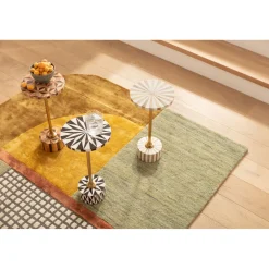 KARE Design Tables D'Appoint|Table D Appoint Domero Geo Laiton O25Cm