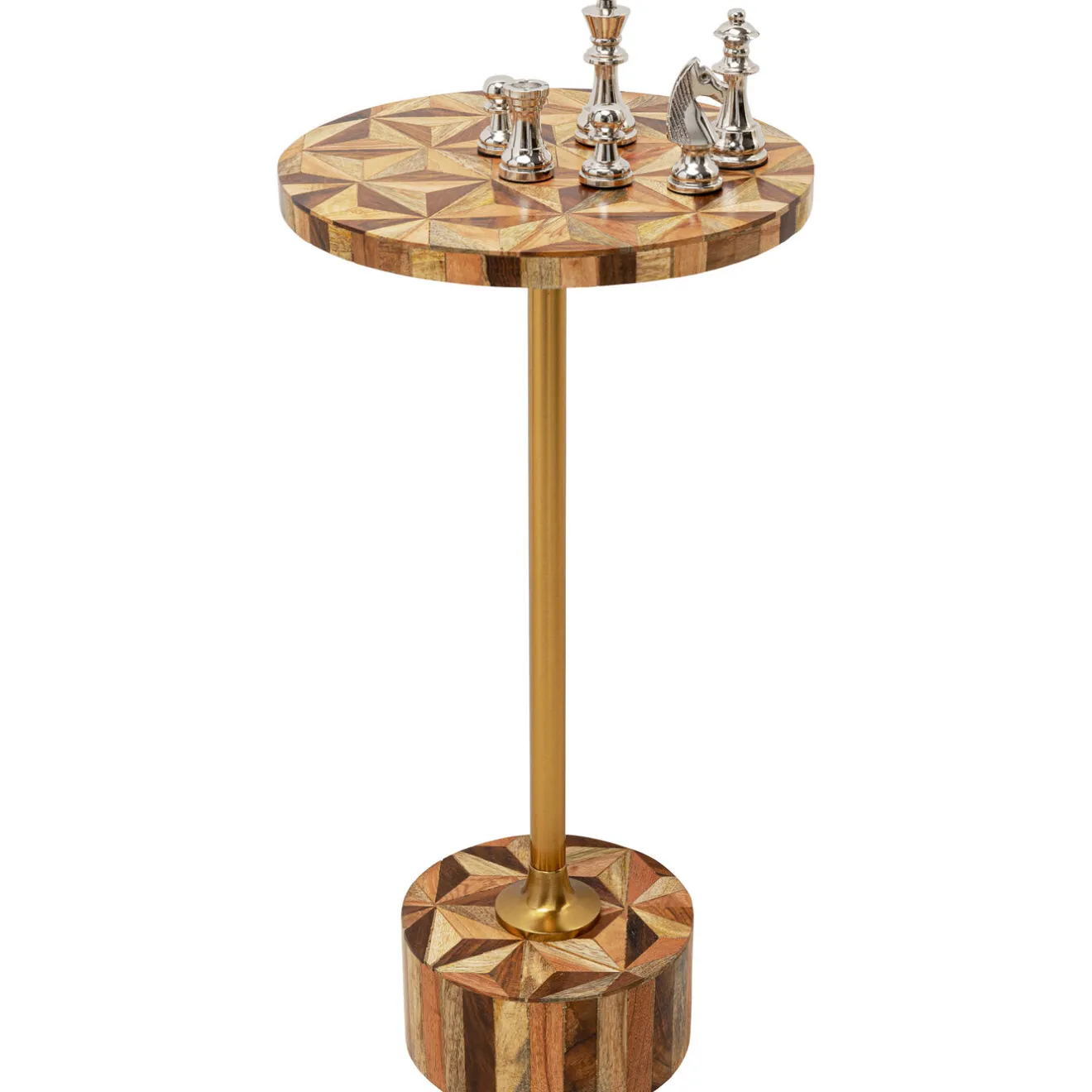 KARE Design Tables D'Appoint|Table D Appoint Domero Geo Laiton O25Cm