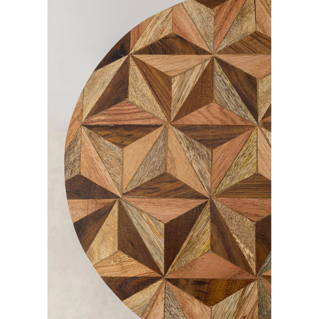 KARE Design Tables D'Appoint|Table D Appoint Domero Geo Laiton O25Cm