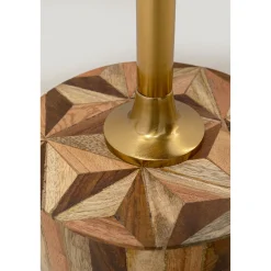 KARE Design Tables D'Appoint|Table D Appoint Domero Geo Laiton O25Cm