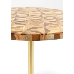 KARE Design Tables D'Appoint|Table D Appoint Domero Geo Laiton O40Cm