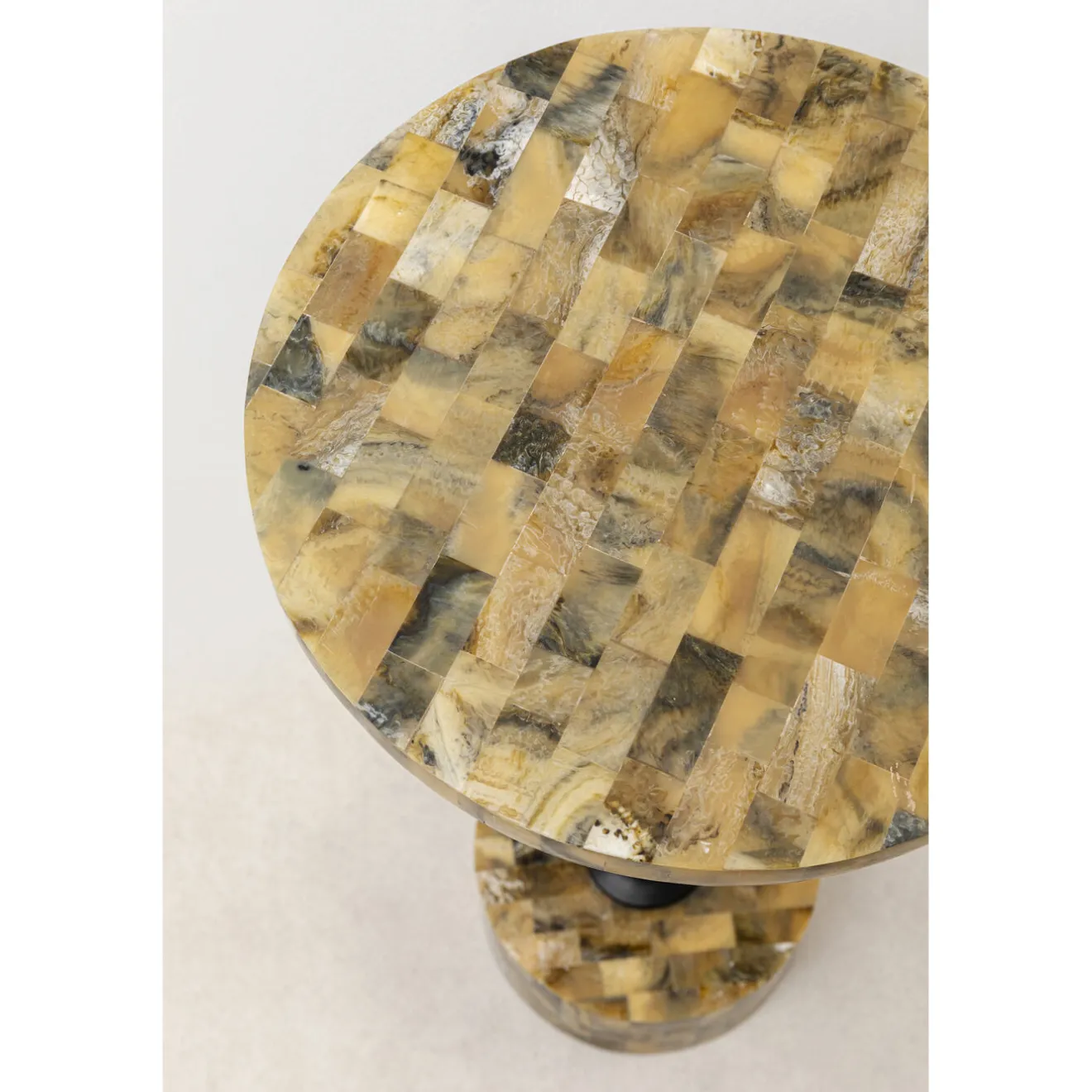 KARE Design Tables D'Appoint|Table D Appoint Domero Mosaic Gris O25Cm