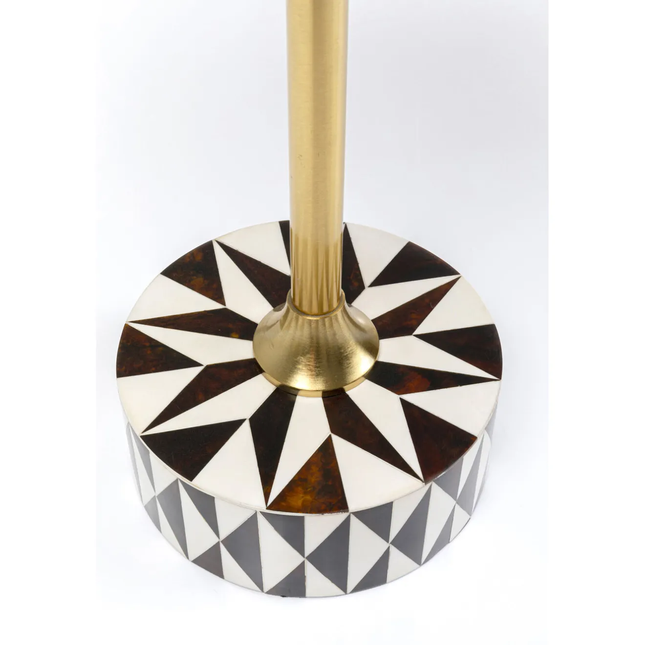 KARE Design Tables D'Appoint|Table D Appoint Domero Star Noir Blanc O40Cm