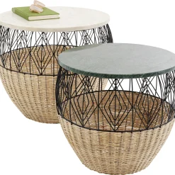 KARE Design Tables D'Appoint|Table D Appoint Esha (2/Set)