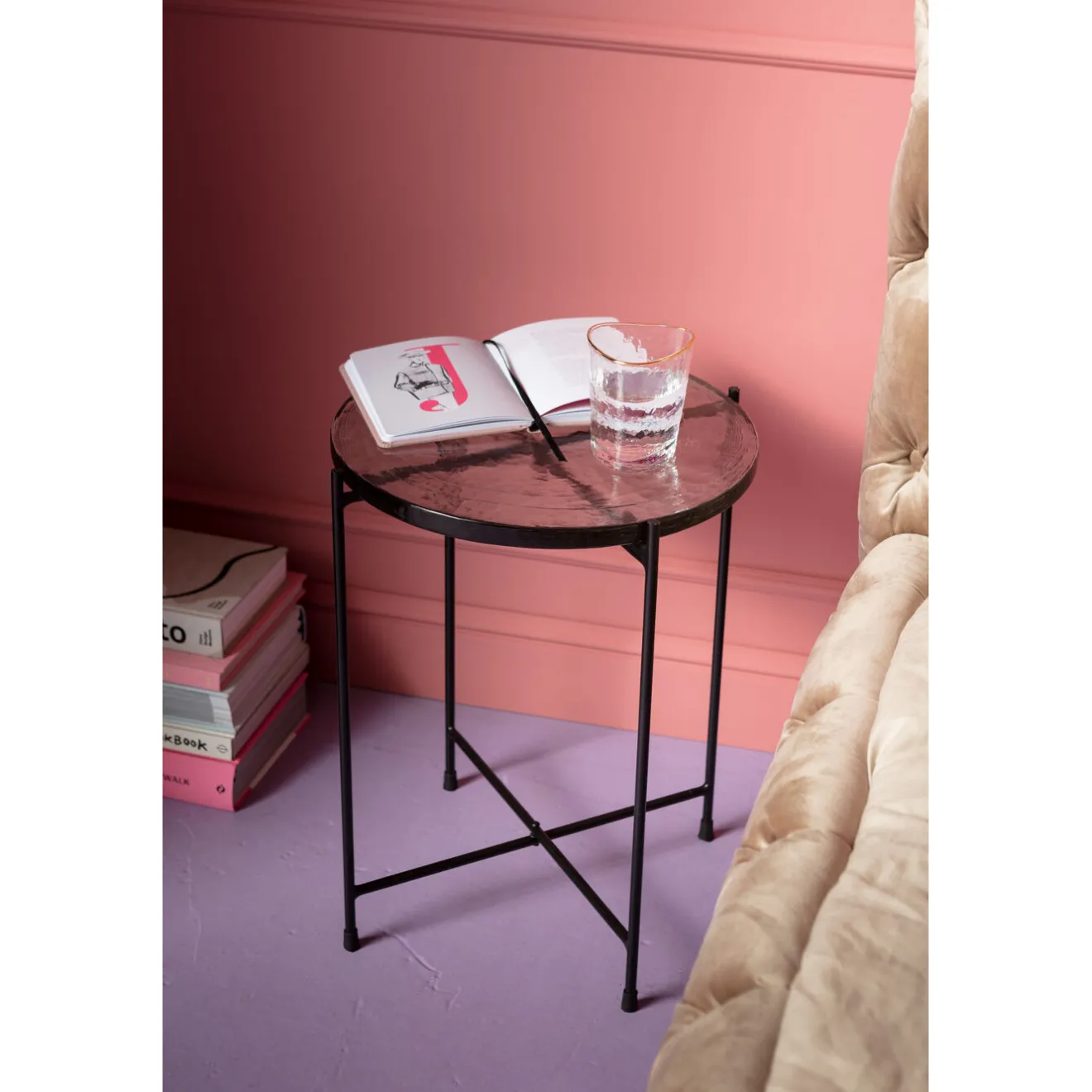 KARE Design Tables D'Appoint|Table D Appoint Ice Noir O40Cm