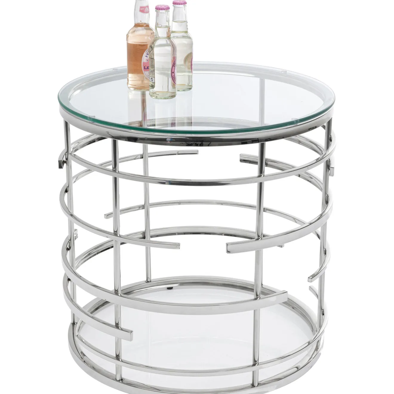 KARE Design Tables D'Appoint|Table D Appoint Jupiter Argente O55Cm