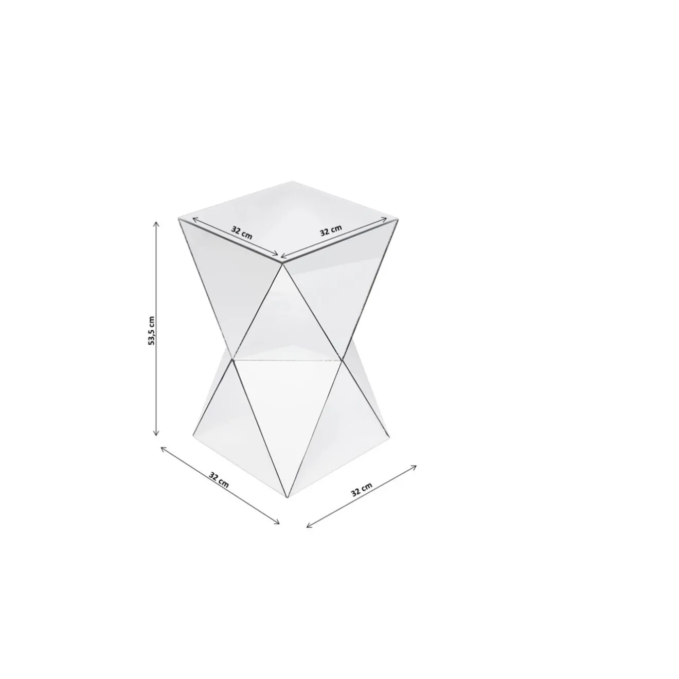 KARE Design Tables D'Appoint|Table D Appoint Luxury Triangle 32X32Cm
