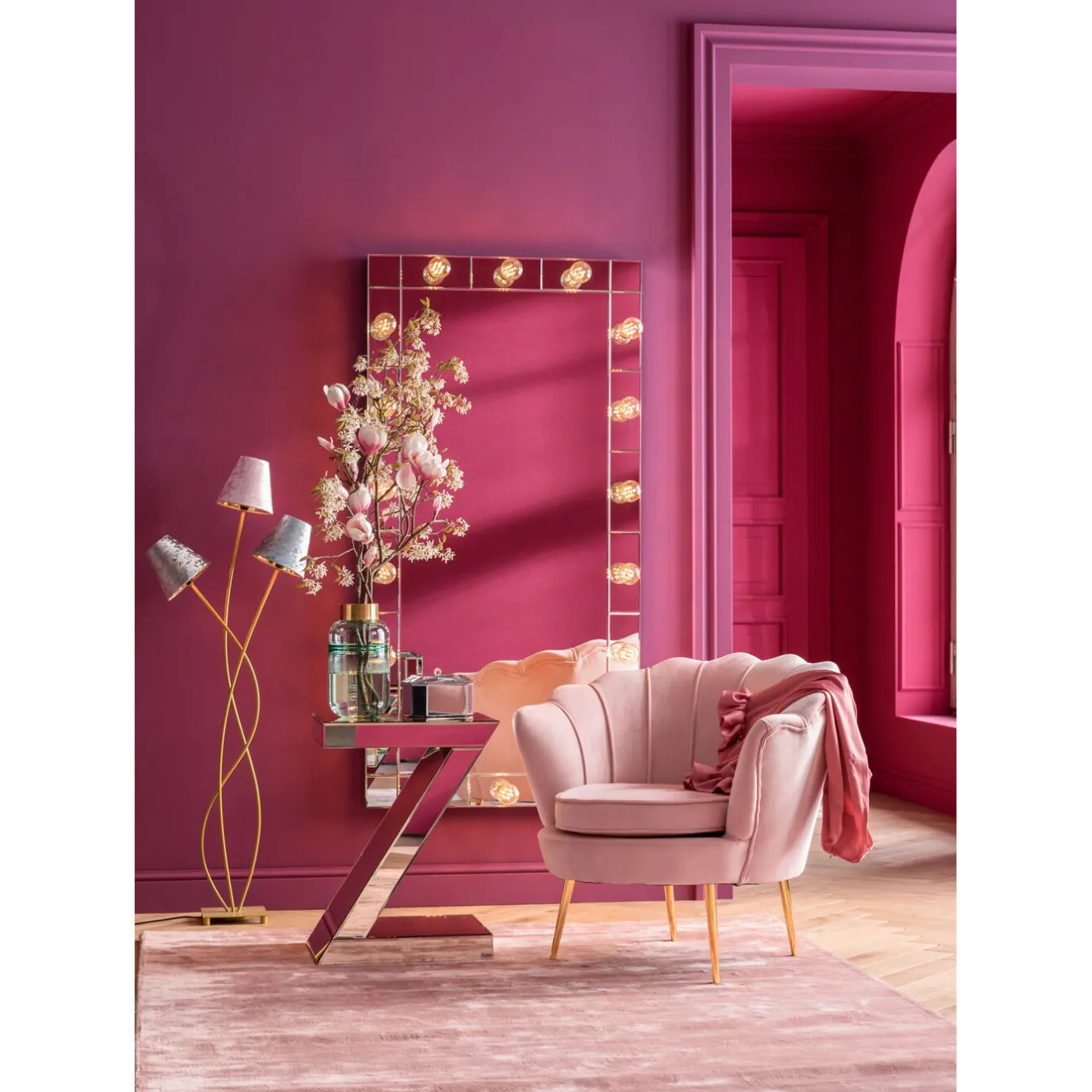 KARE Design Tables D'Appoint|Table D Appoint Luxury Z Champagne 45X33Cm