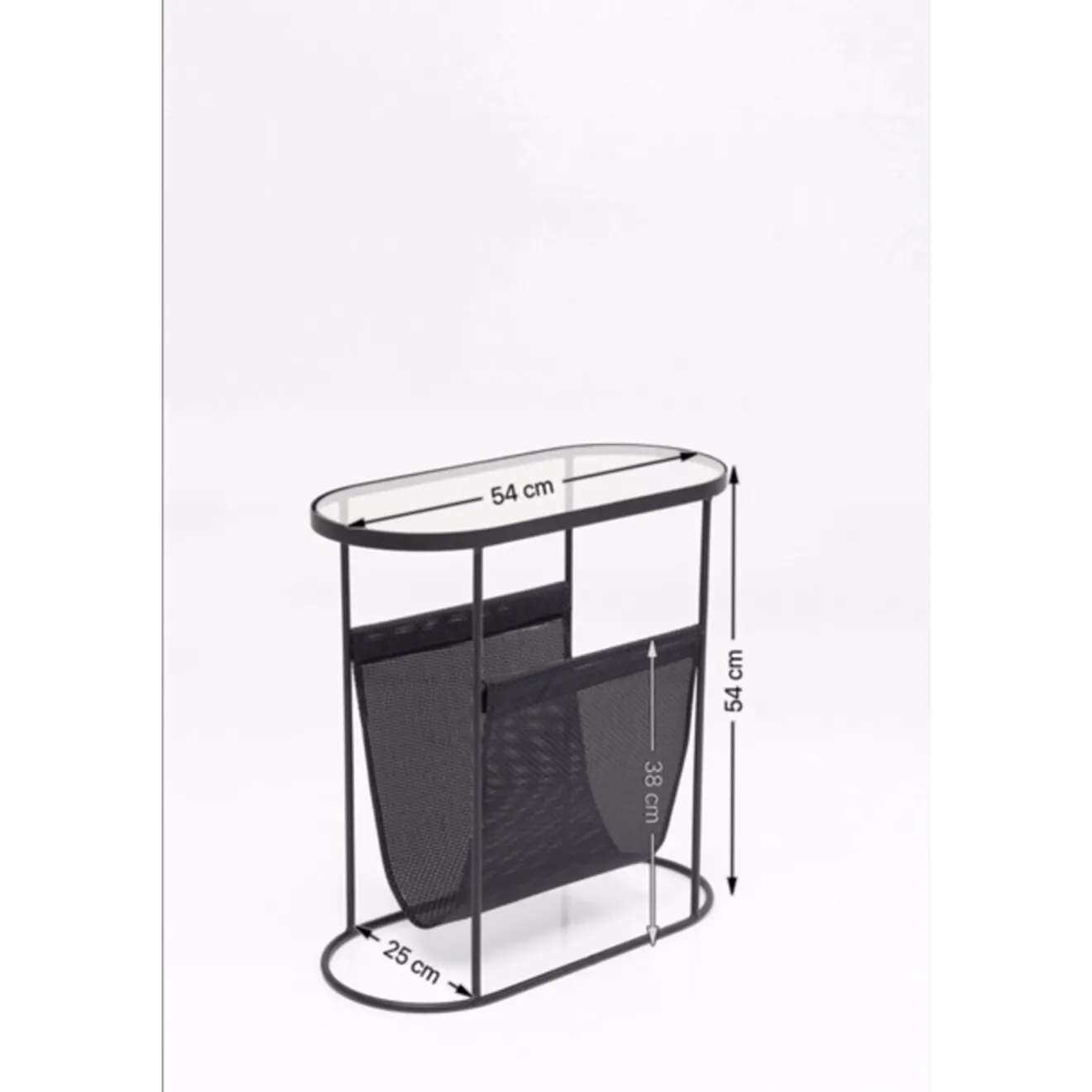 KARE Design Tables D'Appoint|Table D Appoint Mesh Journal 54X25Cm