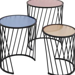 KARE Design Tables D'Appoint|Table D Appoint Rainbow (3/Set)