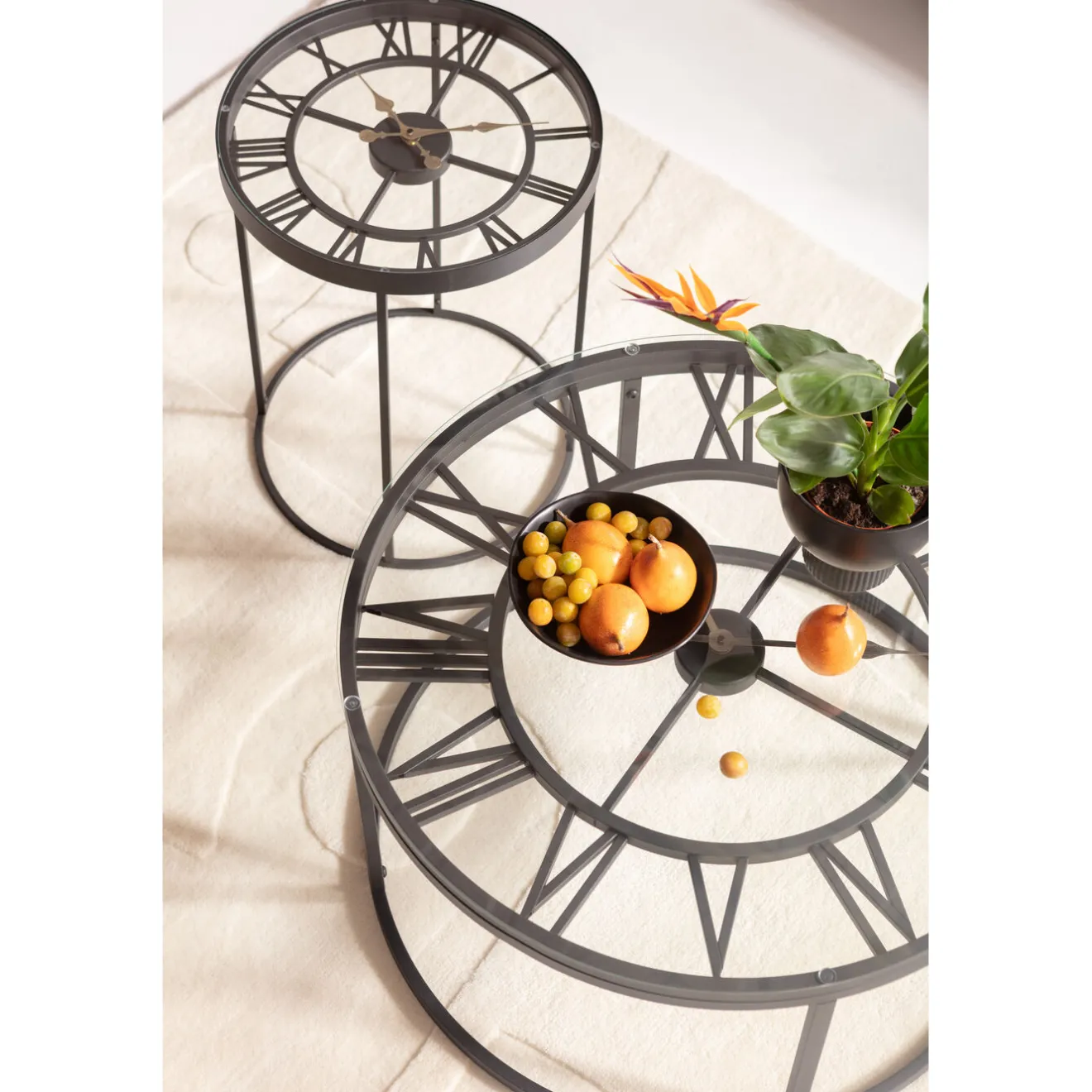 KARE Design Tables D'Appoint|Table D Appoint Roman Noir O76Cm
