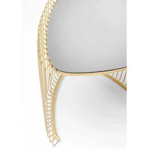 KARE Design Tables D'Appoint|Table D Appoint Wire Triangle Dore (2/Set)