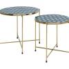 KARE Design Tables D'Appoint|Table D Apppoint Priya Bleu (2/Set)
