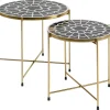 KARE Design Tables D'Appoint|Table D Apppoint Priya Noir (2/Set)
