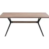 KARE Design Tables À Manger|Table Downtown Noyer 220X100Cm