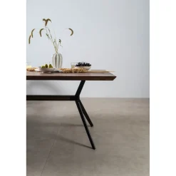 KARE Design Tables À Manger|Table Downtown Noyer 220X100Cm