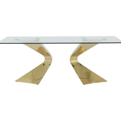 KARE Design Tables À Manger|Table Gloria Gold 200X100Cm