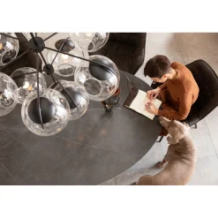 KARE Design Tables À Manger|Table Grande Possibilita Noir 180X120Cm