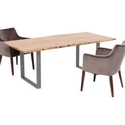 KARE Design Tables À Manger|Table Harmony Acier Brut 200X100Cm